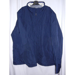 NAUTICA Jacket Mens Navy Size XXL Full Zip Coat